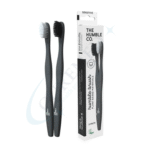 Brosse à Dents au Charbon Actif – Blancheur Naturelle & Fraîcheur | Écologique & Douce